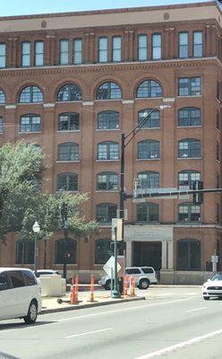 The 6th floor book depository, now museum