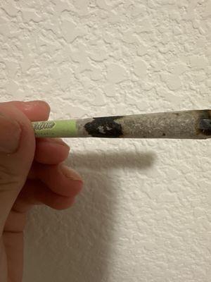 This is what the pre roll looked like when I opened it.