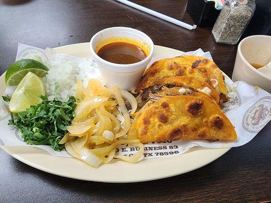 Birria tacos