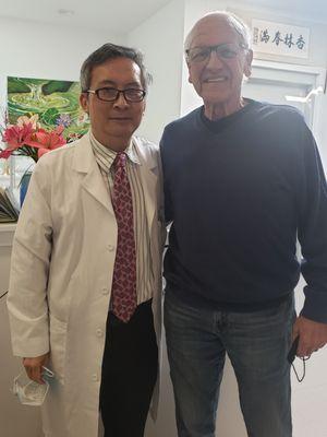 Dr Chue with my husband