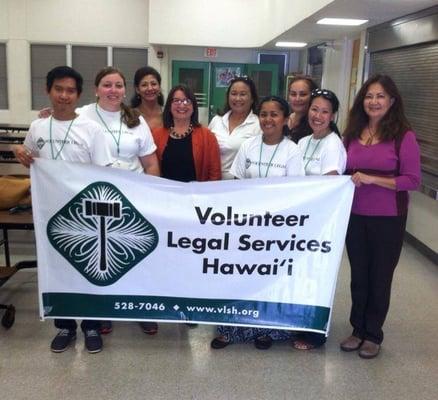 Our staff and volunteers at Ask-a-Lawyer: Leeward