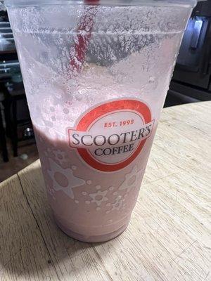 Strawberry banana smoothie