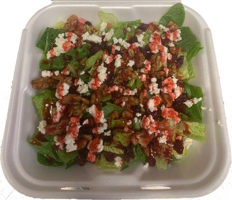 Cranberry Walnut Feta Salad