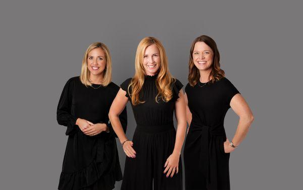 Northland Dental Studio's general dentists.  Dr. Abby Tibbitts, Dr. Katie Hadden, and Dr. Mary Kate Peters welcome you to our practice!