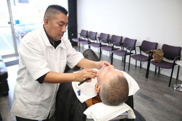 Tony is an amazing barber with many years of experience.