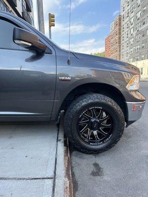 Wash & Wax Dodge Ram.