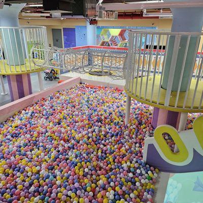 Huge ball pit area!