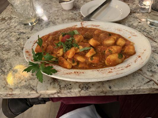 Gnocchi Bolognese