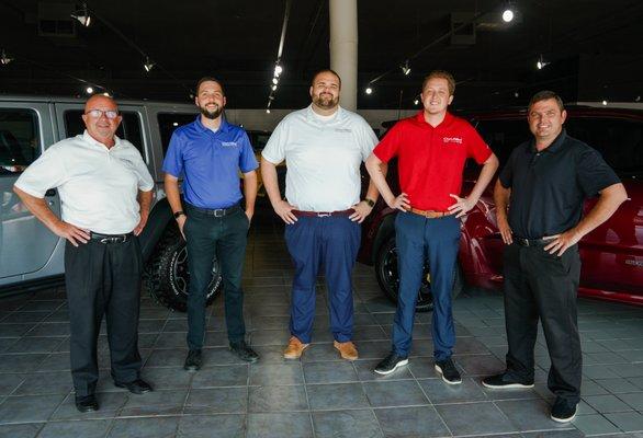 Used Jeep Sales Team