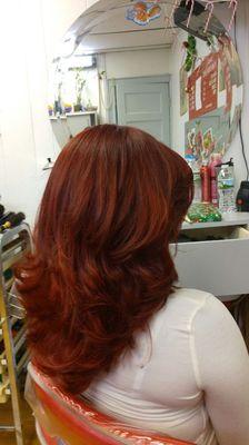 Red Hair Color