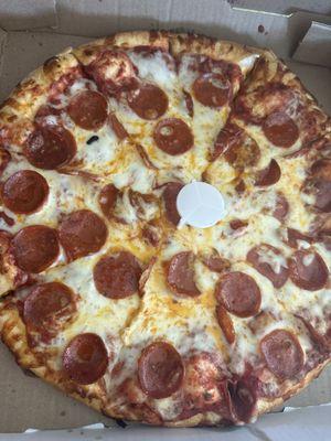 Pepperoni pizza