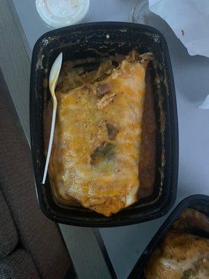 Smothered Burrito (Carne Asada)