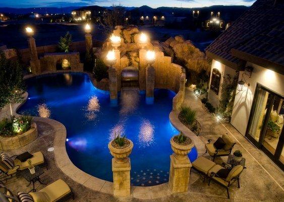 Pool Scape in St. George Utah. By Josh Cooper Owner/Operator of The Yard DR. http://theyarddr.com