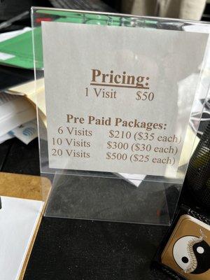 Prices