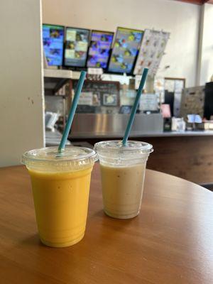 Mango Peach and  Banana Colada