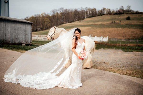 Gorgeous bride!