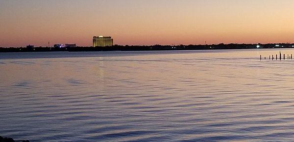 Casino's across the Bay.