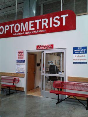 Entrance within Costco