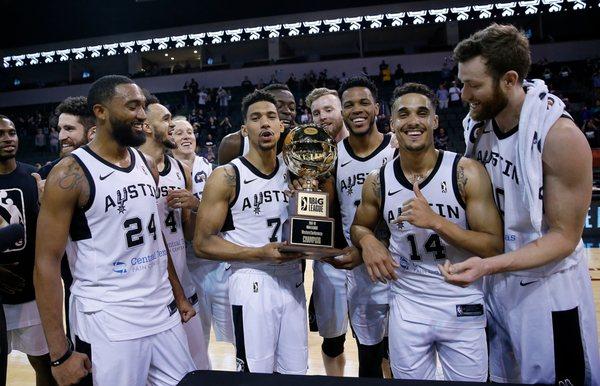 The Austin Spurs won the 2018 NBA G League Championship.