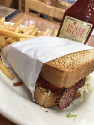 BLT with fries