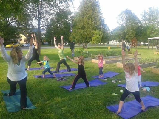 Kids and Yoga!