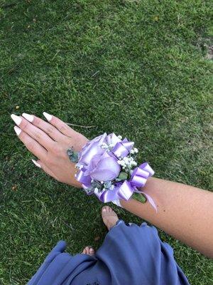 the BEAUTIFUL corsage made by My Flower Shop