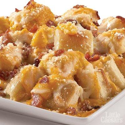 The Little Caesars Bacon Cheddar Loaded Crazy Bites ARE BACK!!! $5 (plus tax)