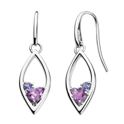 Kit Heath fine .925 Sterling Silver with Amethyst & Iolite.