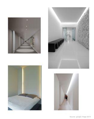 Residential corridor lighting concept