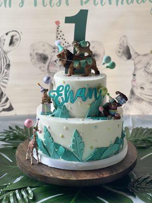 Party Animals Wild ONE Cake