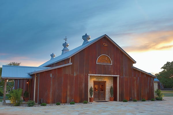 The reception barn