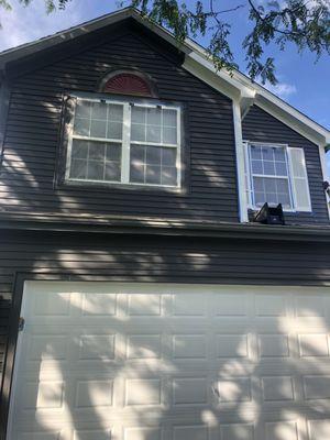 Painted Exterior Front Window Trim