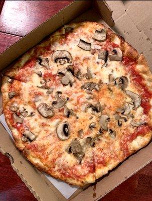 12" Pizzetta Cheese Pizza with Mushrooms