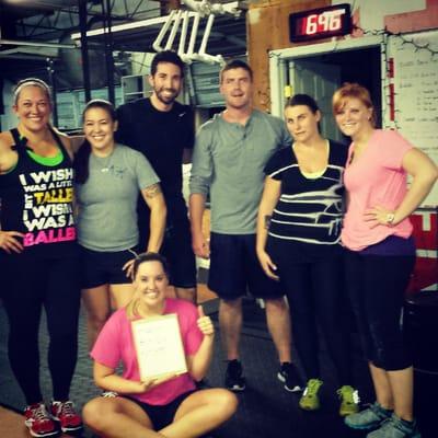 Birthday "WoD" to celebrate Athletes birthdays!