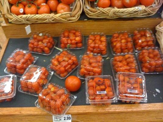 Yea, all the grape tomatoes are rotting.