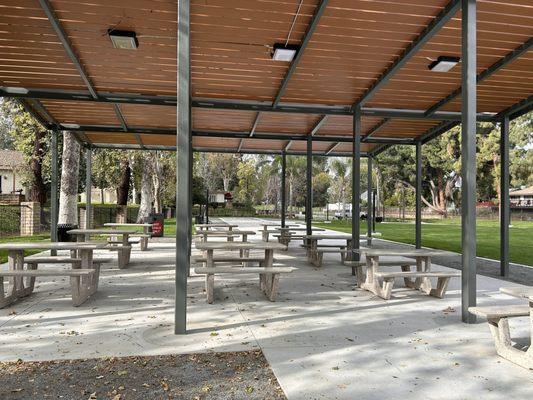 Revised picnic area