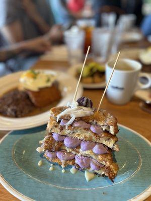 Ube french toast