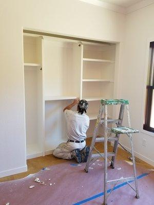 Our painters pay attention to detail!