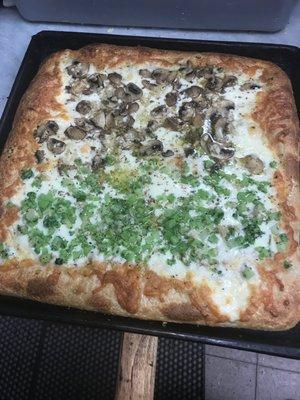 Sicilian broccoli/mushrooms