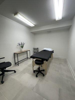 Our Manual Therapy Room where you can get a quality treatment for your joints and muscles.