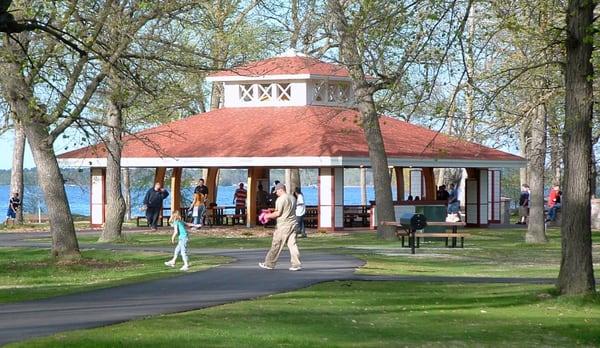 The Gazebo/Pavilion at the Park, from Bemidji's website.