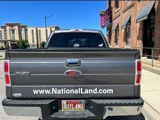 Rear decals on my F150