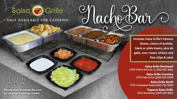 catering - nacho bar 260-338-TACO