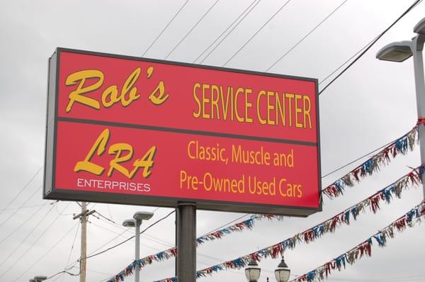 Rob's Service Center is located at 3114 Veterans Highway Bristol, Pa. We are located where Weed Chevrolet used to be.