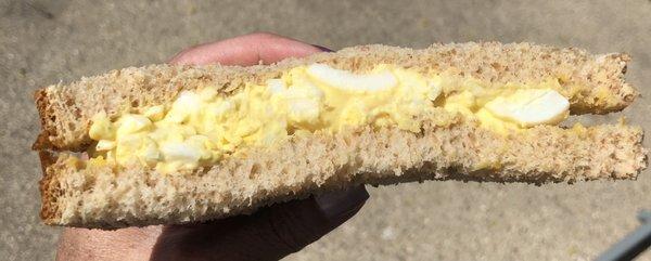 Egg salad sando