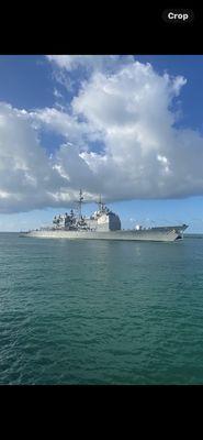 Miami Fleet Week Navy Ship