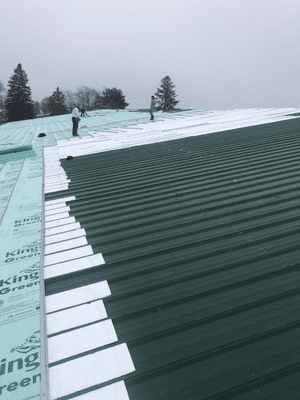 Commercial new roof installation Duluth MN