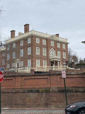 View of the house from Benefit St