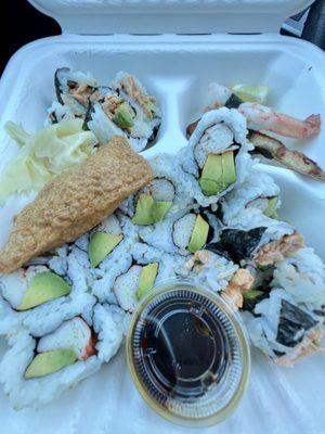 Sushi combo. So yummy!