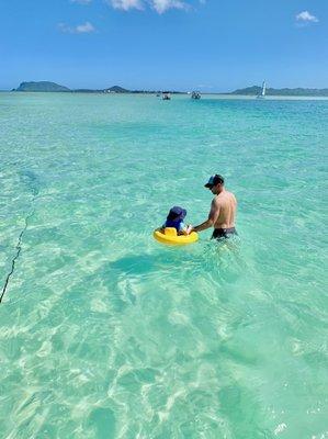 Kaneohe Bay Sandbar on a Wednesday!